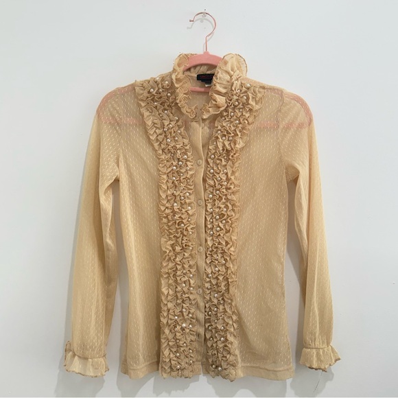 🌸 Pearl Blouse 🌸 - Picture 1 of 4